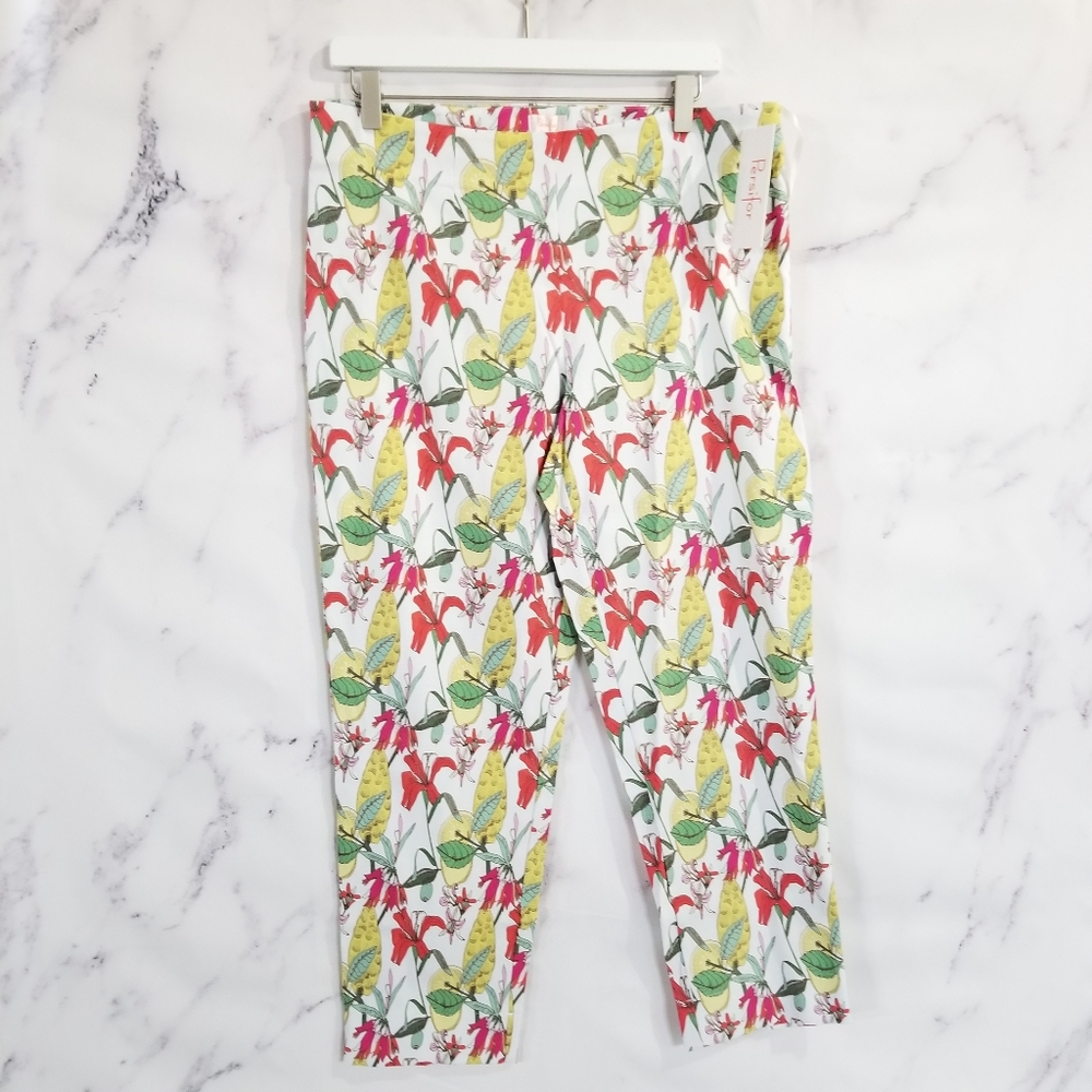 PERSIFOR High Rise Crop Pants